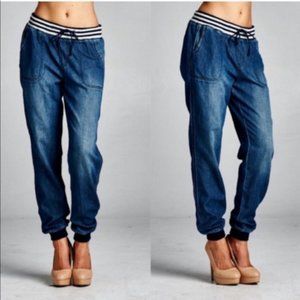 NWT Denim Jogger Jeans, various sizes